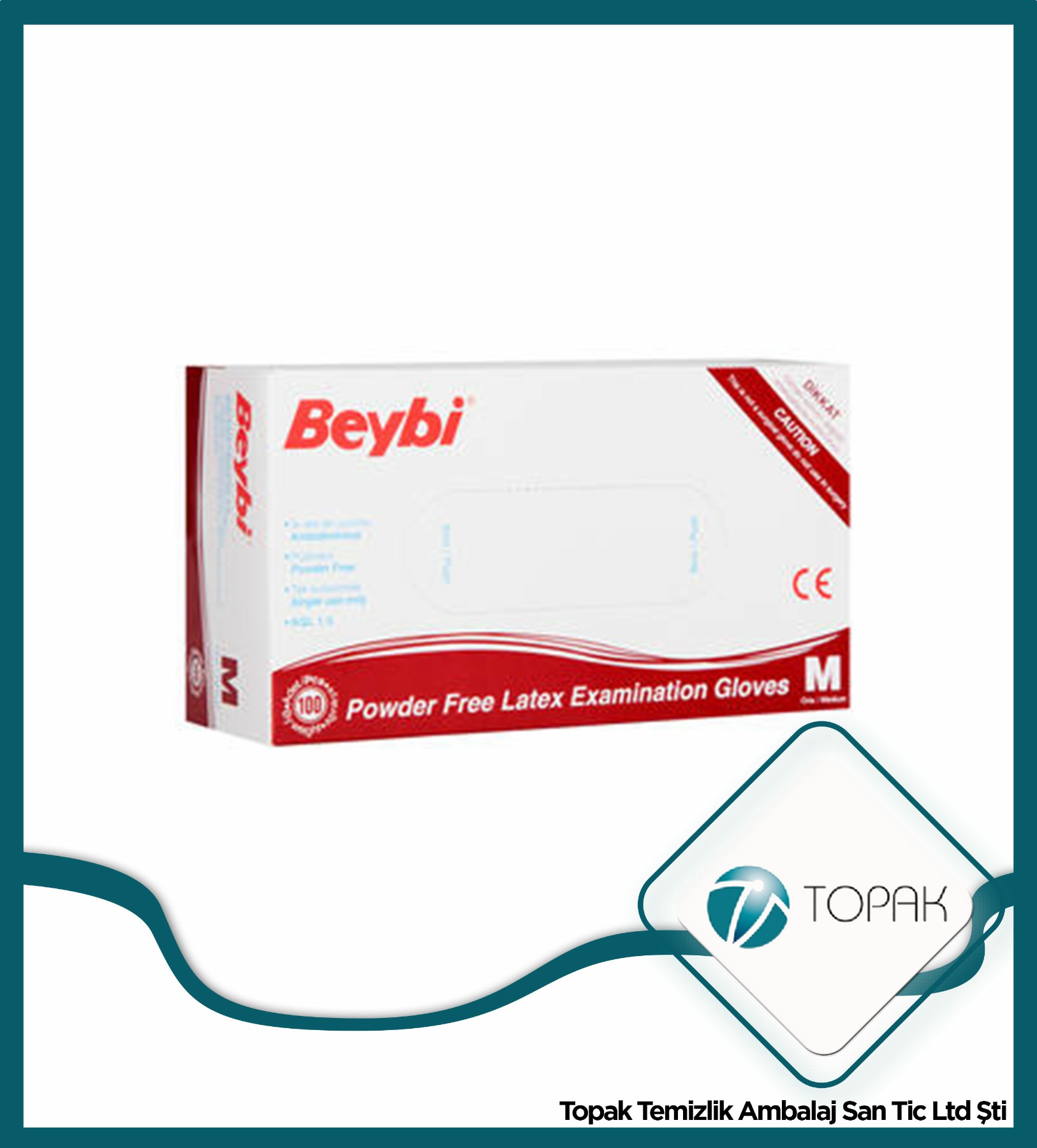 Beybi Latex Pudrasız Eldiven Çorlu